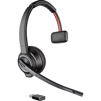 HP Poly Savi 8210 Headset Met Bluetooth Met microfoon Stereo Zwart (8Y9C3AA#ABB)