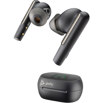 HP Poly Voyager Oordopjes In-ear Met Bluetooth Active noise-cancelling Met microfoon Stereo Zwart (7Y8H2AA)