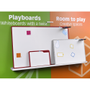 Playroom Accessoirehouder voor whiteboard Koolstofstaal Wit (868860012)
