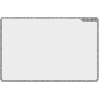 Playroom Whiteboard PET (Polyetheentereftalaat) Grijs (868728000)