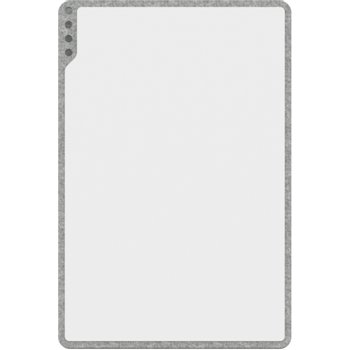 Playroom Whiteboard PET (Polyetheentereftalaat) Grijs (868728000)