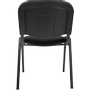REALSPACE Bezoekersstoel Zwart 120 kg D5S/IN 530 x 540 x 800 mm 4 Stuks (1284488)