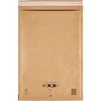 MAIL LITE Gevoerde enveloppen J/6 Goud Zonder venster Kleefstrip 100 Stuks (101273332)