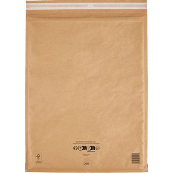 MAIL LITE Gevoerde enveloppen K/7 Goud Zonder venster Kleefstrip 100 Stuks (101273333)