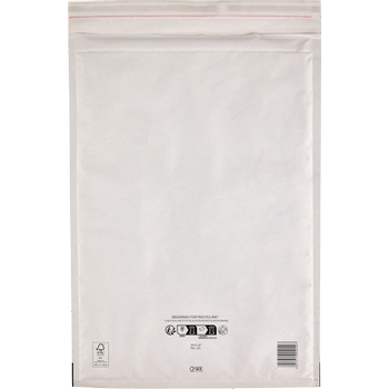 MAIL LITE Gevoerde enveloppen J/6 Wit Zonder venster Kleefstrip 100 Stuks (101273381)