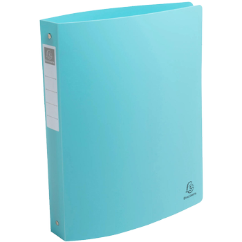 EXACOMPTA Skandi 30 mm Ringband PP (Polypropeen) A4 maxi 4 Ringen Kleurenassortiment 51470E 4 Stuks (51470E)