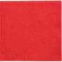 Papstar Servetten Rood 32 x 32 cm 150 Stuks