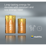 VARTA Batterijen 4120 D LR20 Alkaline 1,5 V Pak van 4 (4120101304)