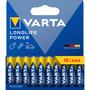 VARTA Batterijen LONGLIFE Power 10 stuks