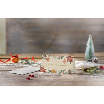 SIGEL Kerstkaart 21,8 x 21 cm Multikleur 20 Stuks (DS095)