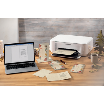 SIGEL Kerstkaart 21,8 x 21 cm Multikleur 20 Stuks (DS095)