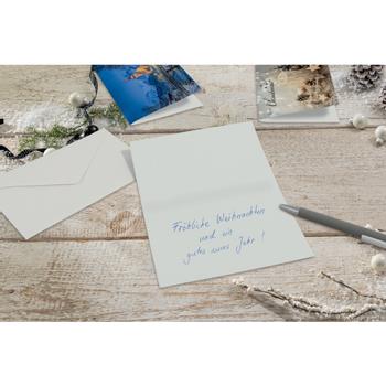 SIGEL Kerstkaart 21,8 x 21 cm Multikleur 20 Stuks (DS095)