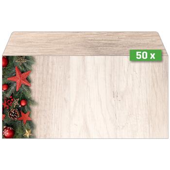 SIGEL Christmas Enveloppen 2211,12,5 cm Blauw, Koper 50 Stuks (DU442)