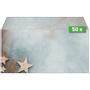 SIGEL Christmas Enveloppen 2211,12,5 cm Blauw, Koper 50 Stuks