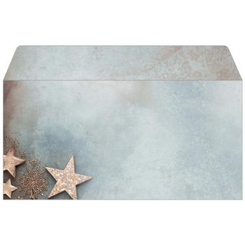 SIGEL Christmas Enveloppen 2211,12,5 cm Blauw, Koper 50 Stuks (DU430)