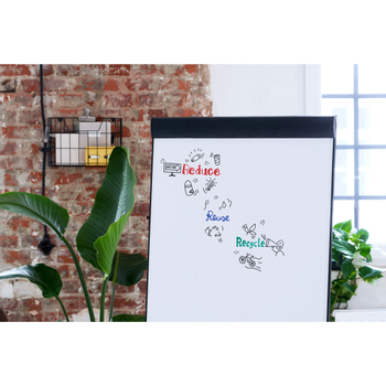 EDDING ecoline E-31 Flipovermarker Ronde punt - 3 mm Blauw Navulbaar (4-31003)