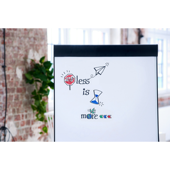 EDDING ecoline E-32 Flipovermarker Beitelpunt 1 - 5 mm Rood Navulbaar (4-32002)