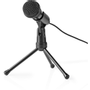 Nedis MICTJ100BK Microfoon Bedraad 1,8 m Zwart