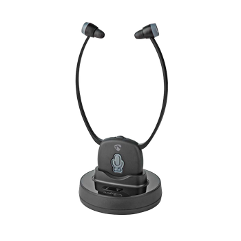 Nedis HPRF021BK Bedraad / Draadloos Koptelefoon Zwart (HPRF021BK)