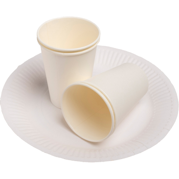 Pronappe Eetbord Wit 23 x 23 x 4,5 cm 50 Stuks (79110I)