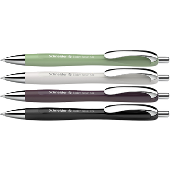 SCHNEIDER Slider Rave XB Balpen Blauw 0,7 mm Extra breed Balpen 4 Stuks (132684)