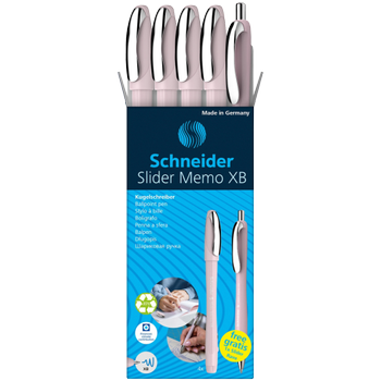 SCHNEIDER Slider Rave XB Balpen Blauw 0,7 mm Balpen 5 Stuks (150235)