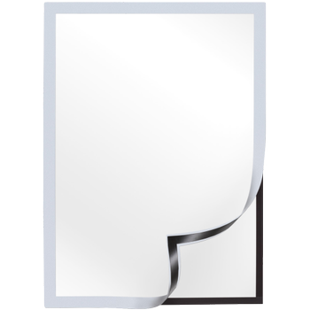 VIKING A4 Displayframe Zelfklevend Zilver 1292067 23,4 (B) x 0,6 (D) x 32,6 (H) cm 2 Stuks (1292067)