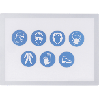 VIKING A4 Displayframe Zelfklevend Zilver 1292067 23,4 (B) x 0,6 (D) x 32,6 (H) cm 2 Stuks (1292067)