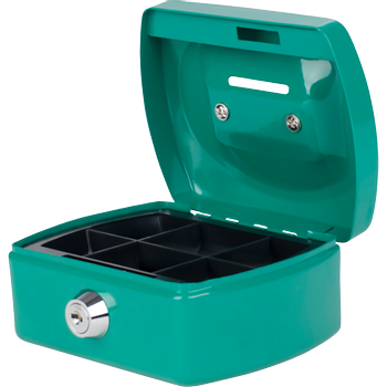 PAVO Geldkist Sleutel 125 x 94 x 60 mm Groen (8007394)