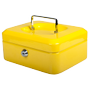 PAVO Geldkist Sleutel 206 x 168 x 97 mm Geel