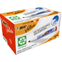 BIC 1701 Niet-permanent Whiteboard-marker Rood Breed Ronde punt - 51% Gerecycled 12 Stuks