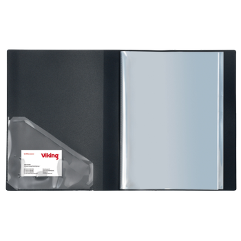 VIKING Showalbum A4 Zwart 20 hoezen (1437705)