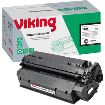 VIKING 15A compatibele HP tonercartridge C7115a zwart (1539934)