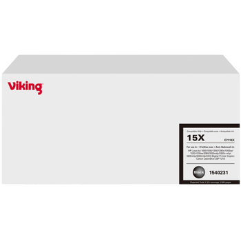 VIKING 15X compatibele HP tonercartridge C7115X zwart (1540231)