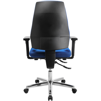 REALSPACE Signum Bureaustoel Synchroonmechanisme Stof 3D armleuning In hoogte verstelbare zitting Blauw 110 kg (1566822)