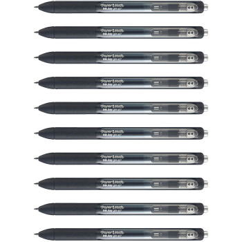 PAPERMATE InkJoy Intrekbaar Gelpen Zwart 0,7 mm Medium Rollerball 12 Stuks (1957053)