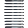 PAPERMATE InkJoy Intrekbaar Gelpen Zwart 0,7 mm Medium Rollerball 12 Stuks (1957053)