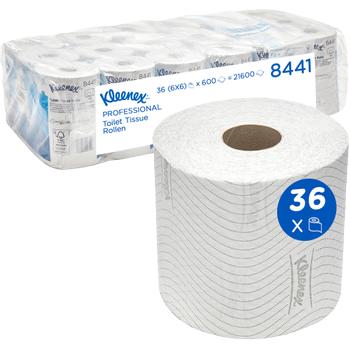 KLEENEX Toiletpapier 2-laags 8441 36 Rollen à 600 Vellen (8441)