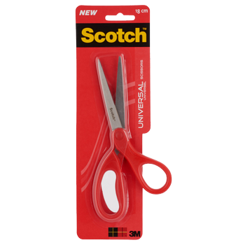 SCOTCH Universal Geschikt voor linkshandigen Schaar 180 mm RVS (Roestvrij staal) (1407)