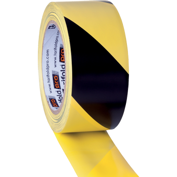 DJOIS Markeringstape Vinyl 5 cm geel zwart (197747)