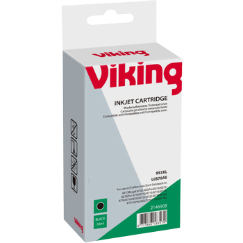 VIKING 953XL compatibele HP inktcartridge L0S70AE zwart (2146908)