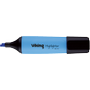 VIKING HC1-5 Tekstmarker Blauw Breed Beitelpunt 1 - 5 mm