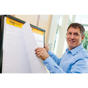 POST-IT Super Sticky Flipoverblok Blanco Geperforeerd 64 x 76 cm Wit 2 Stuks à 30 Vellen (7000050153)