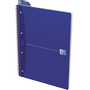 OXFORD Office Essentials Notitieboek A4+ Geruit Spiraal gebonden Karton Blauw Geperforeerd 140 Pagina's