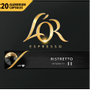L'OR Espresso Ristretto Koffiecups 20 Stuks à 5.2 g