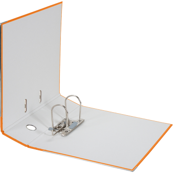FALKEN PP-Color Breed Classeur A4 80 mm Oranje 2 Ringen Karton, PP (Polypropeen) (0)