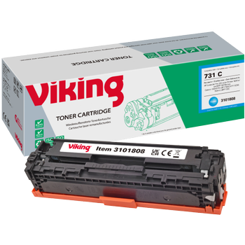 VIKING 731 compatibele Canon tonercartridge cyaan (3101808)