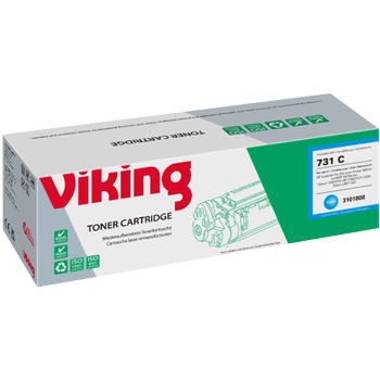 VIKING 731 compatibele Canon tonercartridge cyaan (3101808)