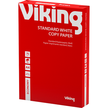 VIKING Economy A4 Kopieerpapier 75 g/m² Wit 5 Pakken à 500 Vellen (3179201)