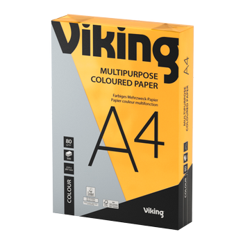 VIKING A4 Gekleurd papier Oranje 80 g/m²  500 Vellen (3218920)